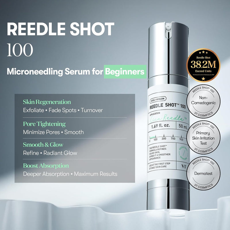 Cica Reedle Shot 100 - Soin Quotidien Hydratant et Revitalisant